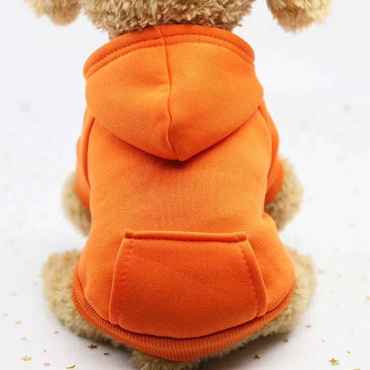 DualPet Dog Hoodie Winter Dog Sweaters Pet Cold Warm Weather Sweatshirt Hoodie for Small Medium Dogs and Cat XS-2XL Pet Supplies - Image 3