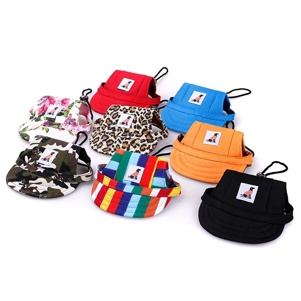 Fashionable Cute Pet Dog Cat Puppy Hat Baseball Visor Hat Puppy Grooming Dress Up Hat Peaked Cap Sunbonnet Outdoor Topee - Image 11